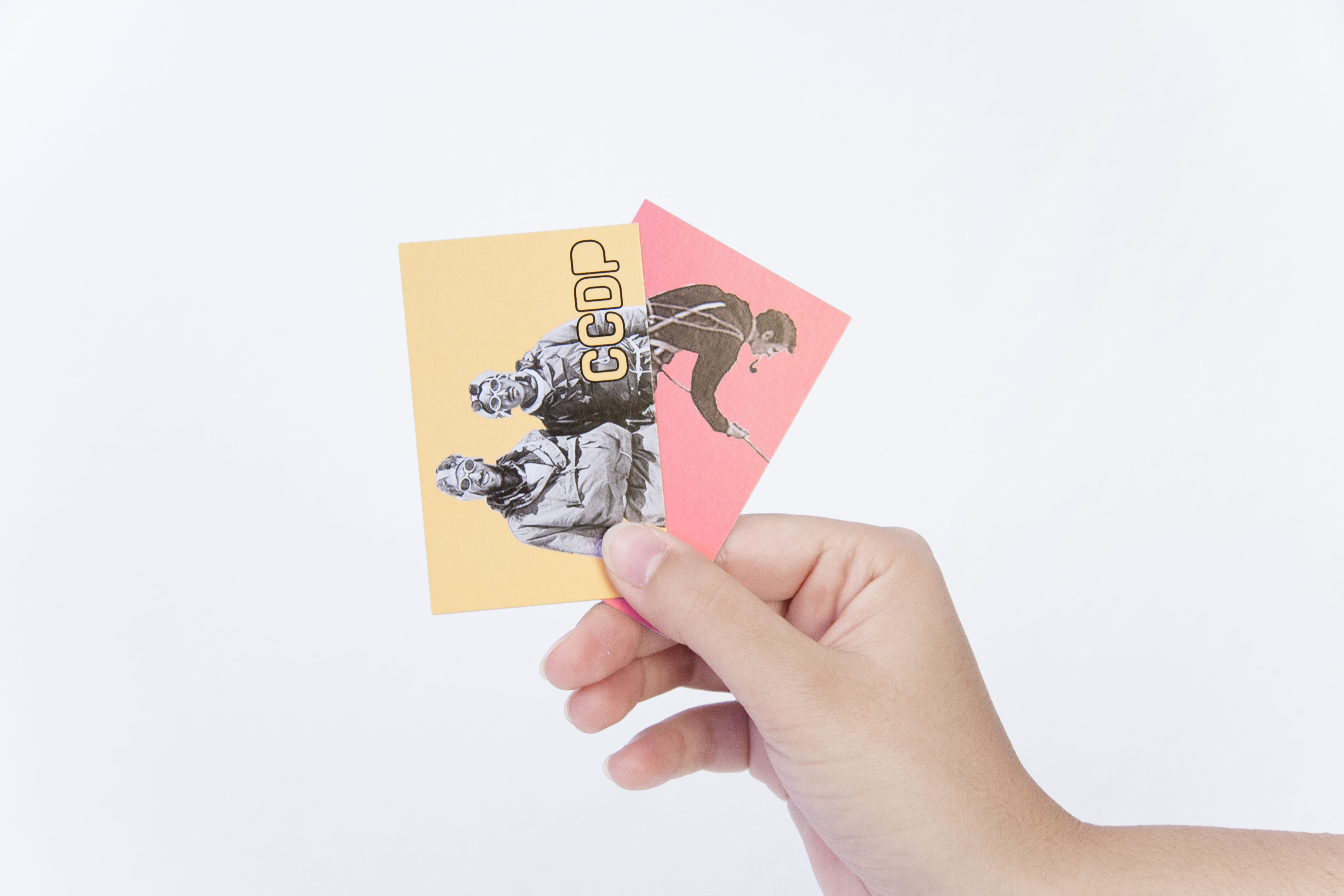 cartes de visite - centre culturel du district de Porrentruy - ccdp - explorateurs alpins - Edmund Hillary - Tensing Norgay - graphisme arnaud chappuis